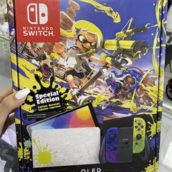 Nintendo Switch OLED Splatoon 3 $499 Cash Or Card