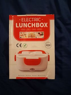 New in box electric lunch box can warm in car or office