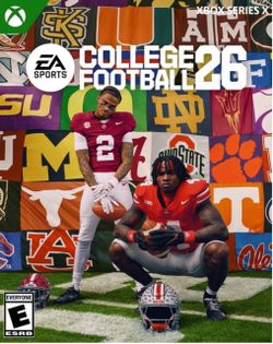 Xbox college football 26 video game brand new