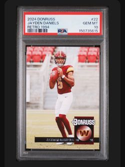 Jayden Daniel PSA 10
