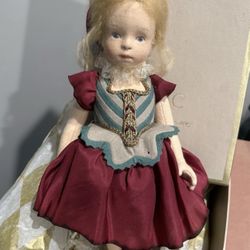 R. John Wright Musette Candy Container Doll IN BOX WITH AUTHENTICATION