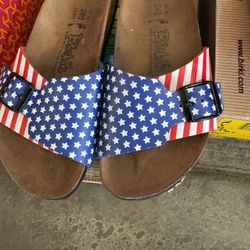 Birkenstock Sz 37 Brown  $20   