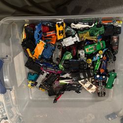 Box Of Hotwheels 