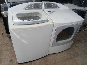 GE Profile Harmony top load washer and dryer set - Free delivery