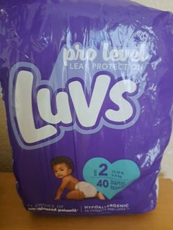 Luvs Size 2 Diapers