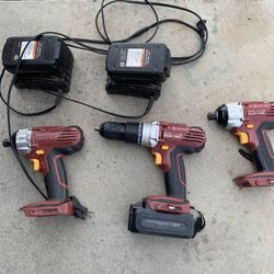Drill And Chargers