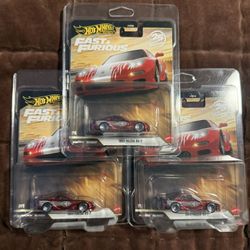 Hot Wheels F & F 25 Th Anniversary Cars