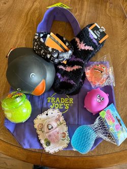 Halloween Gift Trader Joe’s Bag Bundle with Squishy