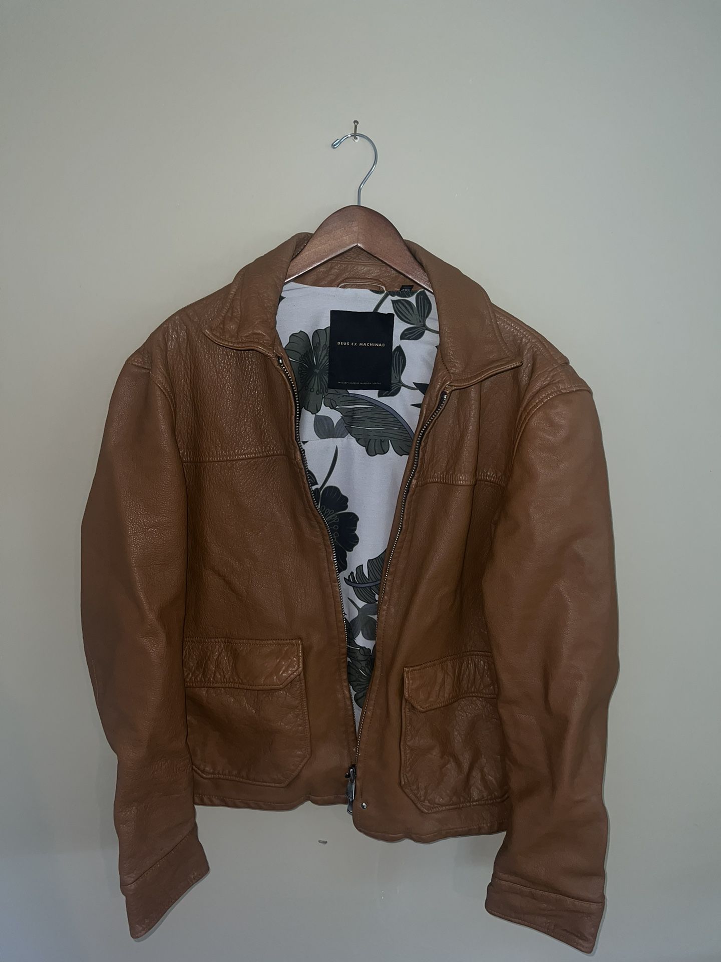 Dues Ex Machina Mens Leather Jacket