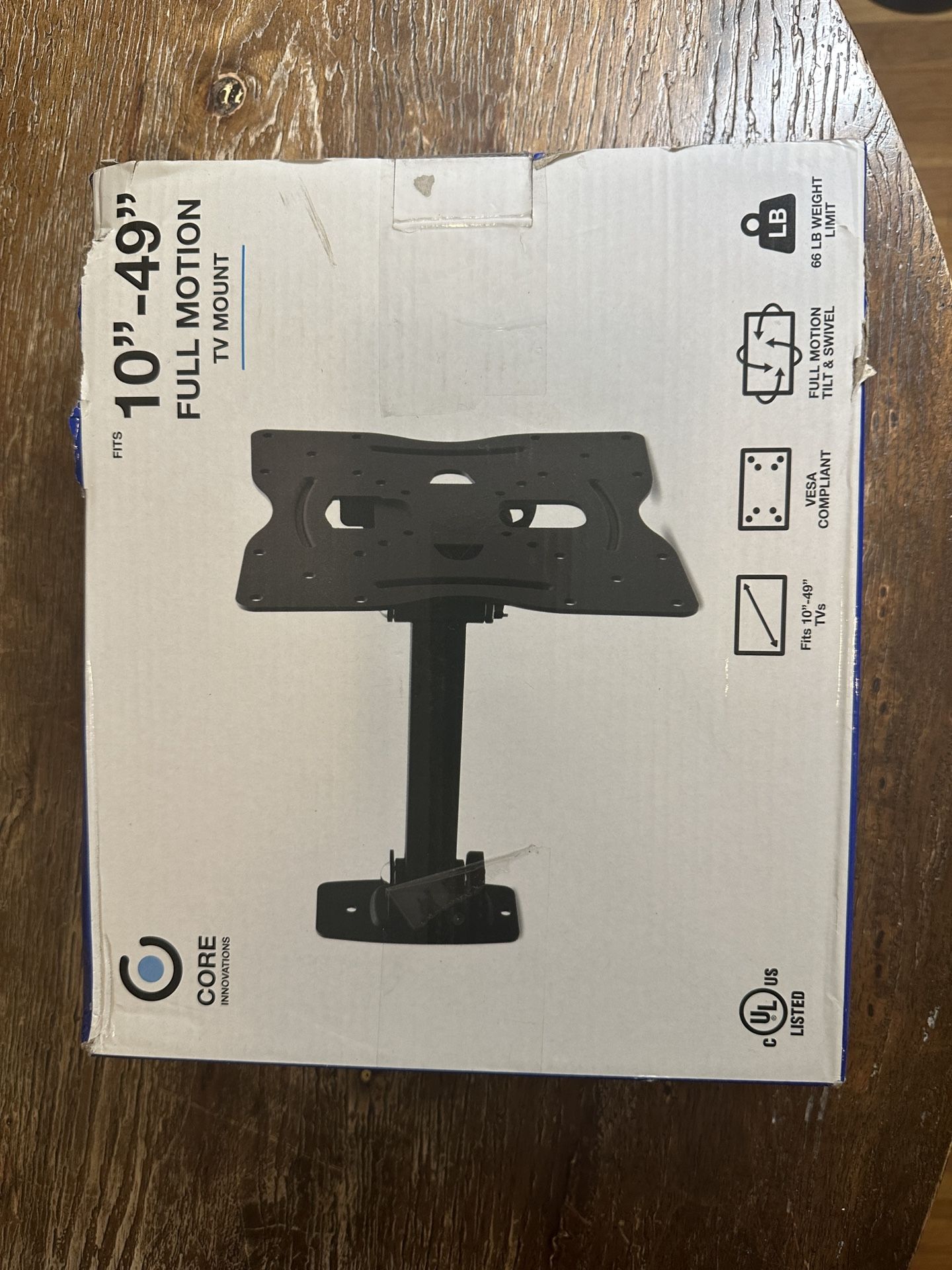 Core Innovations CWM490FM Wall Mount for TV, Flat Panel Display