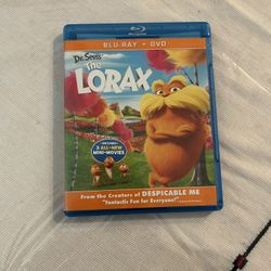 Lorax movie on dvd and blu-ray