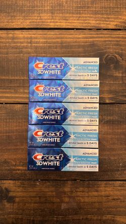 Crest 3D White toothpaste Bundle