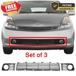 selling a new Front Lower Bumper Grille with Fog Lamp Trim Toyota Prius Set of 3 its brand new