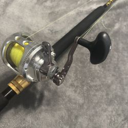 FIN NOR Marquesa On Custom Chaos Rod Fishing