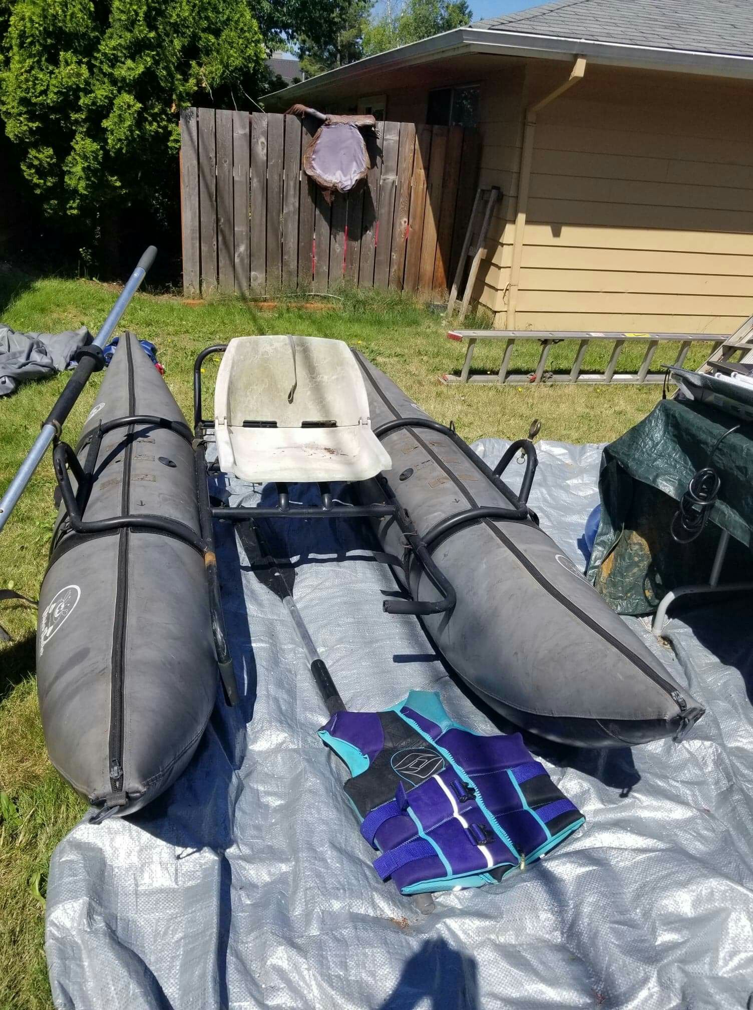 1 Man Pontoon Boat