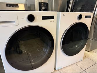 Lg washer and gas dryer set