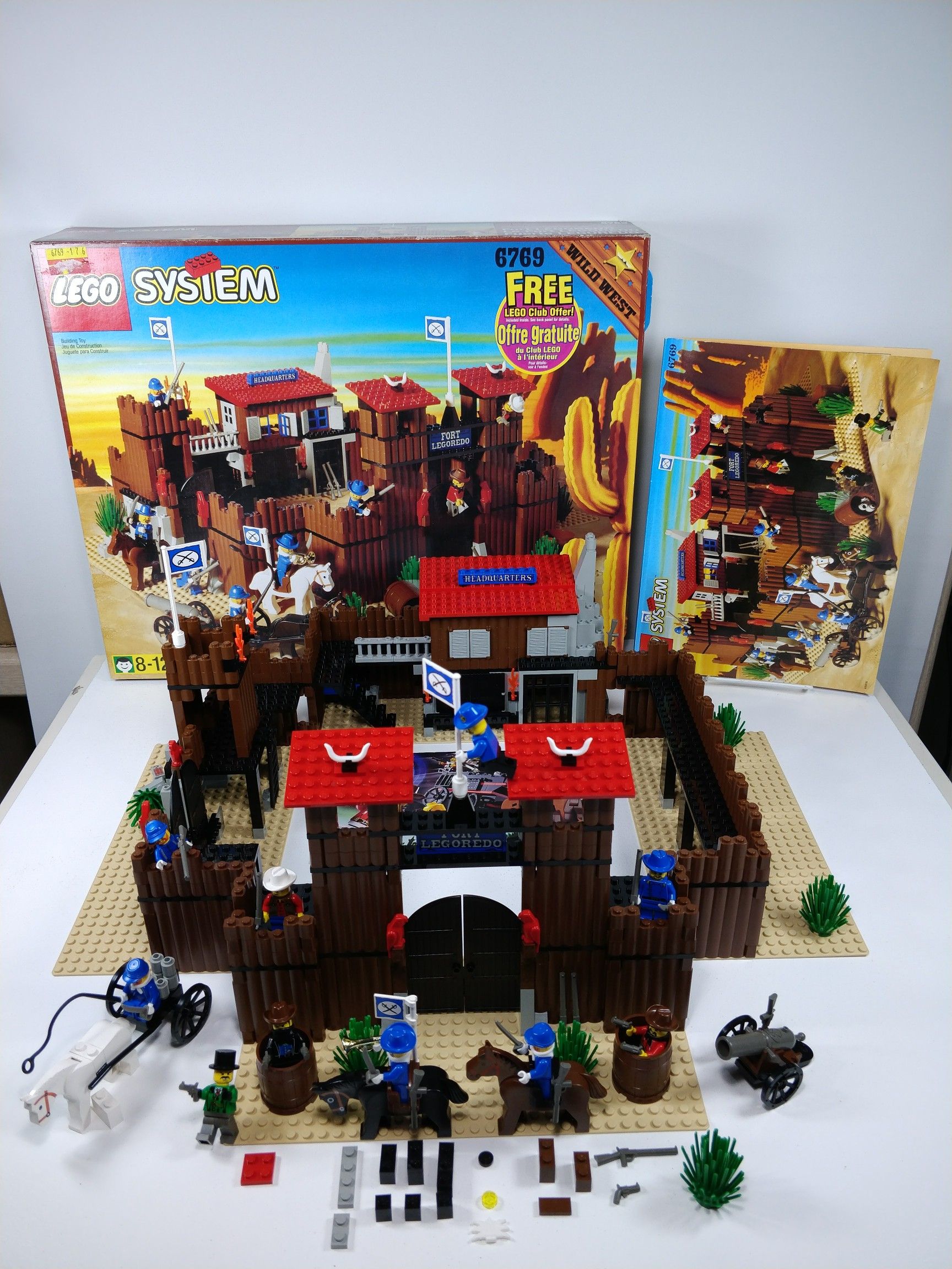 Vintage Lego set #6769 Fort Legoredo wild west set