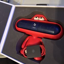 Beats Pill Blue And Red Dude Stand