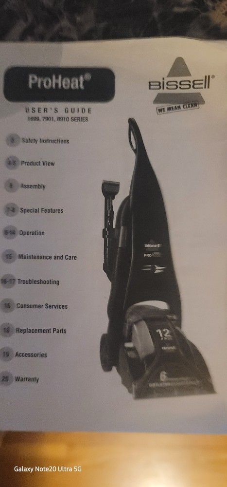 Bissell Proheat Vaccum