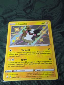 Morpeko SV044/SV122 Shining Fates: Shiny Vault Holo