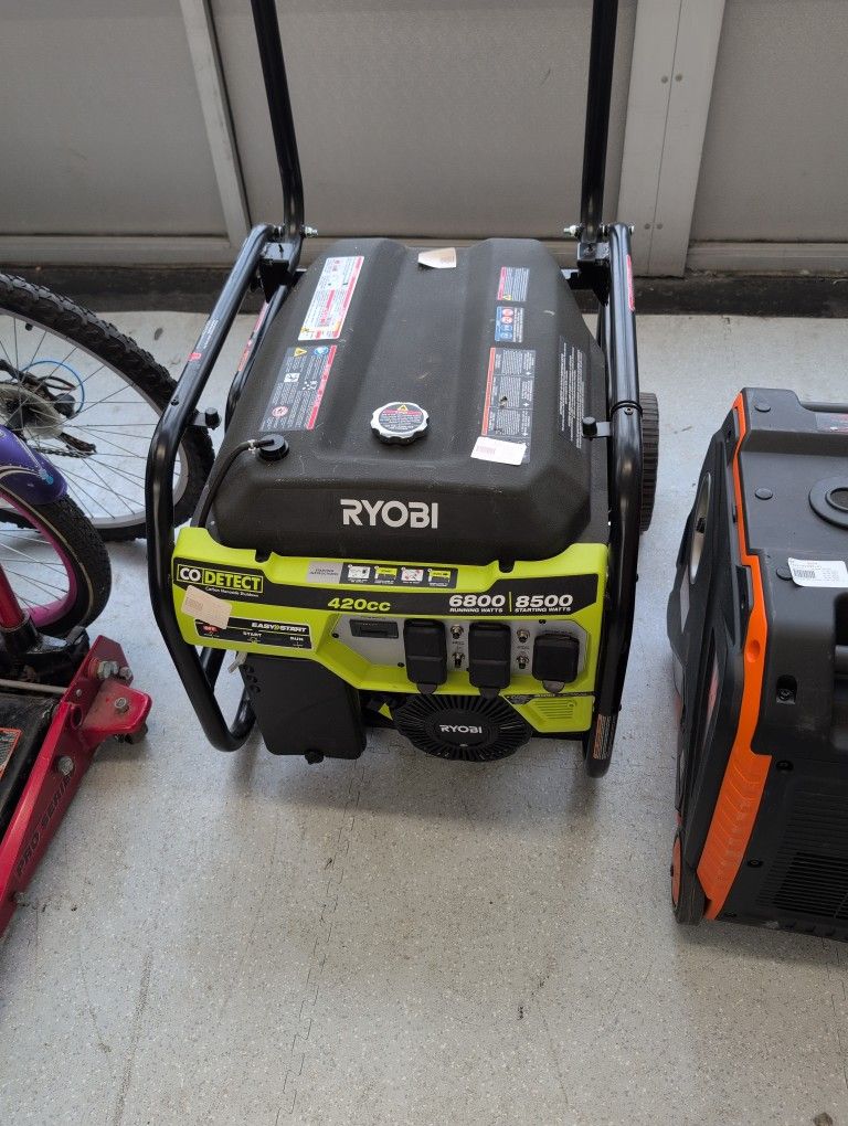 6800 Watt Ryobi Generator