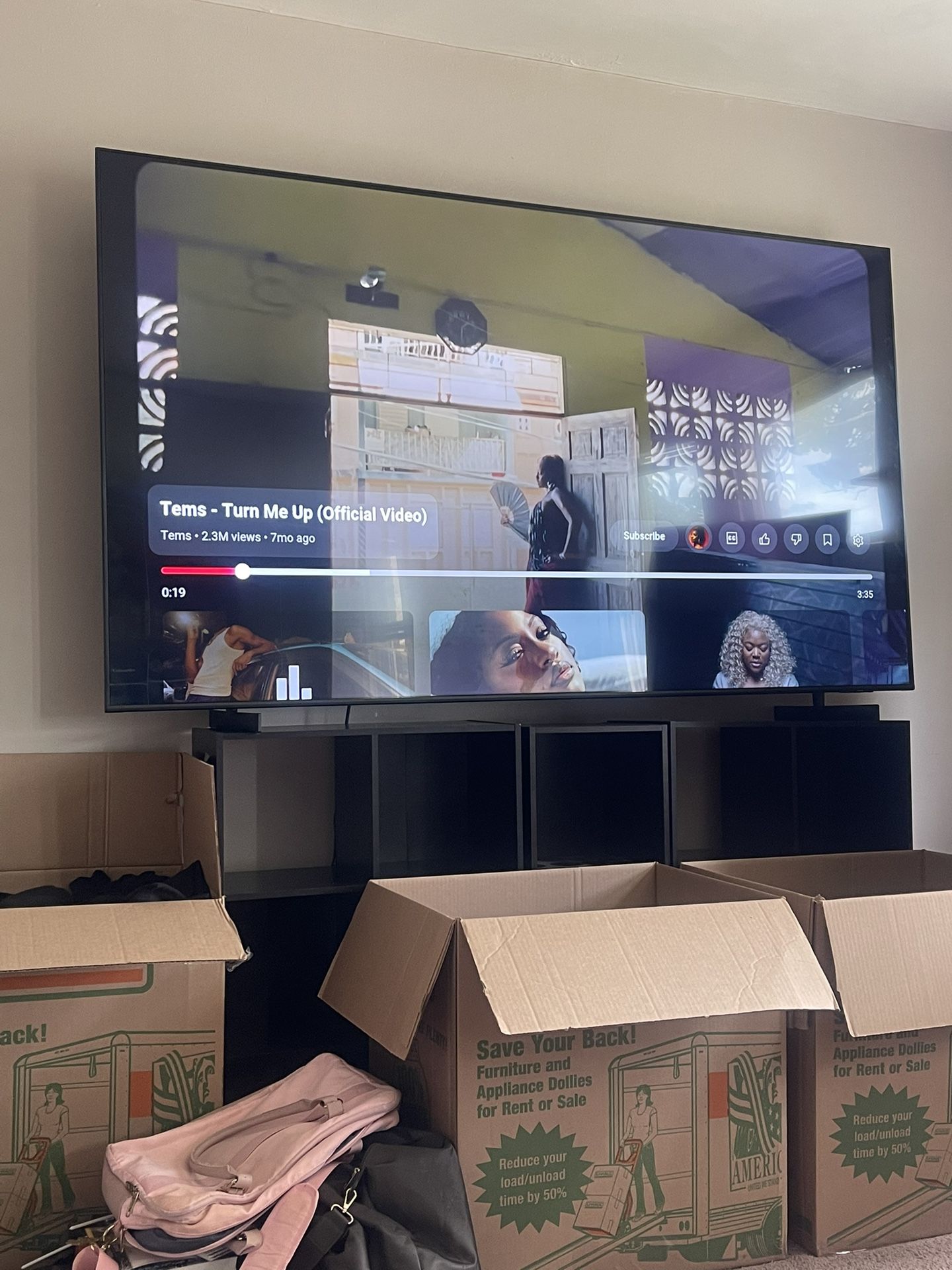 85" Samsung TV