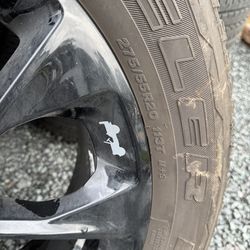 5 20 inch Wheels and Tires from  2021 Jeep Wrangler