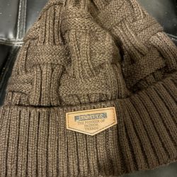 Beanie (Faux fur inside) Brown