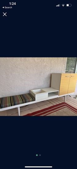 Vitra Bench And Cabinet