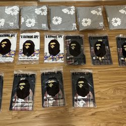 Bape Tees , Denim Tears Hoodies & Purple Jeans 
