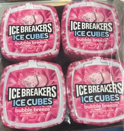 4pk Ice Breakers Ice Cube Gum