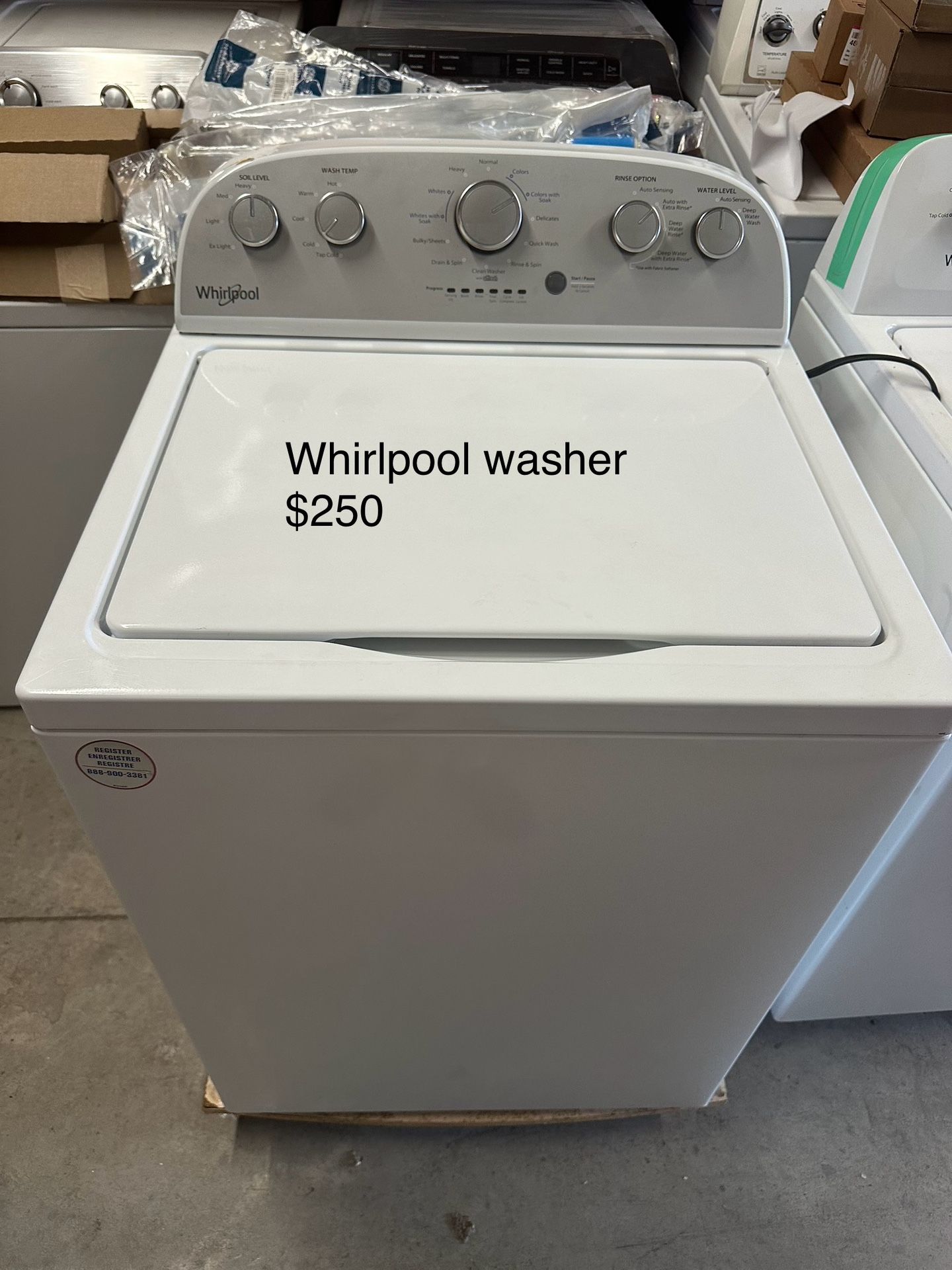 Whirlpool Washer