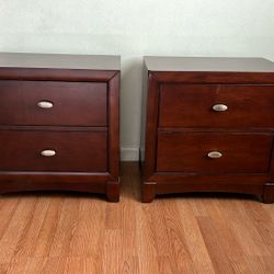 2 Bed Side Tables 