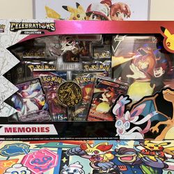 Pokémon Celebrations 25th Anniversary V Memories Box Sealed