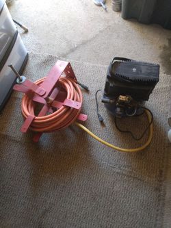 Air compressor and 50ft foot Hose