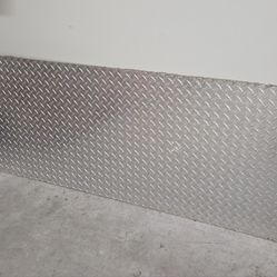 Diamond Plate Aluminum 2x8