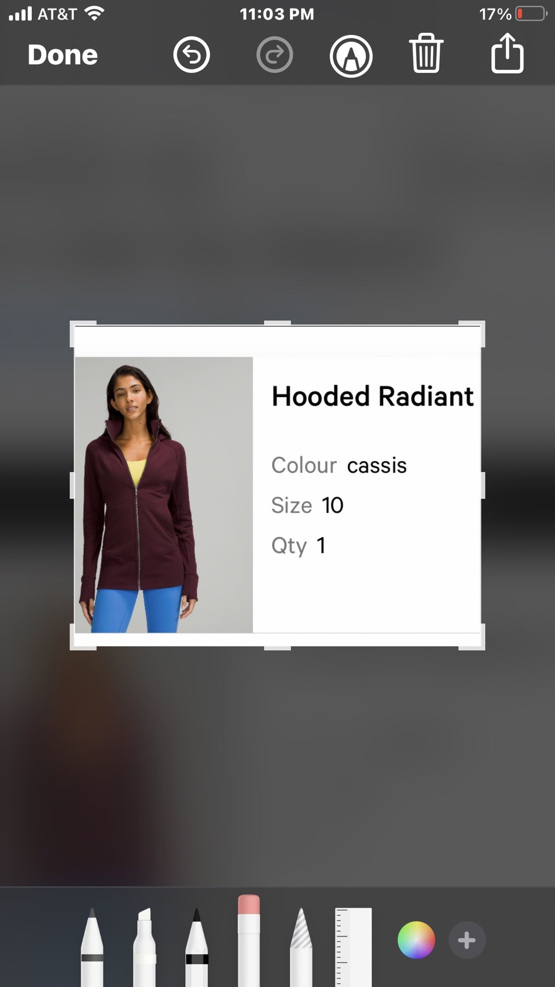 LULULEMON HOODED RADIANT JACKET
