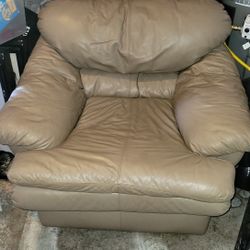 Single  Leather Chair