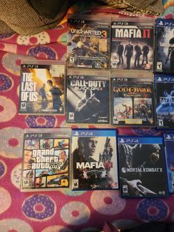 Ps3 And Ps4 Games All In Good Shape Most Have No Scratches