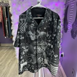 Jordan A Ma Maniere Button Down T-Shirt