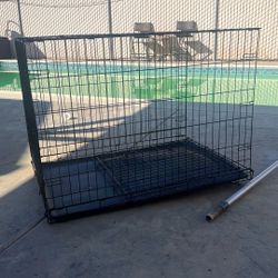 28”w X 28”h X 42”d Dog Cage