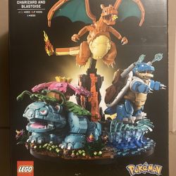 LEGO Pokémon (72153) Venusaur, Charizard, and Blastoise