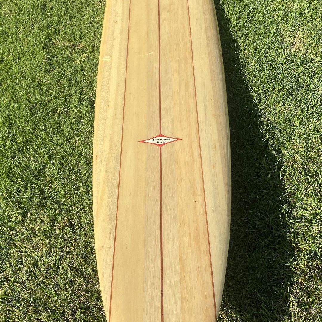 9'8” Balsa Surfboards By Hap Jacobs Longboard for Sale in San