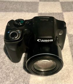 Canon PowerShot SX530 HS digital point and shoot camera.