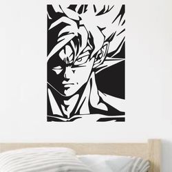 Wall Decal Home Decor Art Sticker Vinyl Bedroom Kids Anime Dragon Ball Z