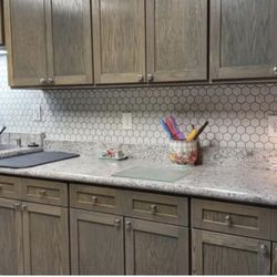 Jeffrey Court Whisper Valley White Hexagon Matte Porcelain Wall/Floor Tile