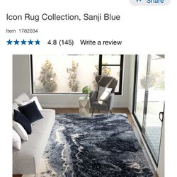 Rug Icon Rug Collection, Sanji Blue