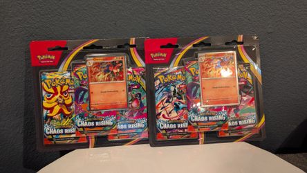 Pokemon Chaos Rising 3 Pack Blister Pack - Charmeleon Promo