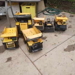 Tonka & CAT Toy Construction Truck Lot