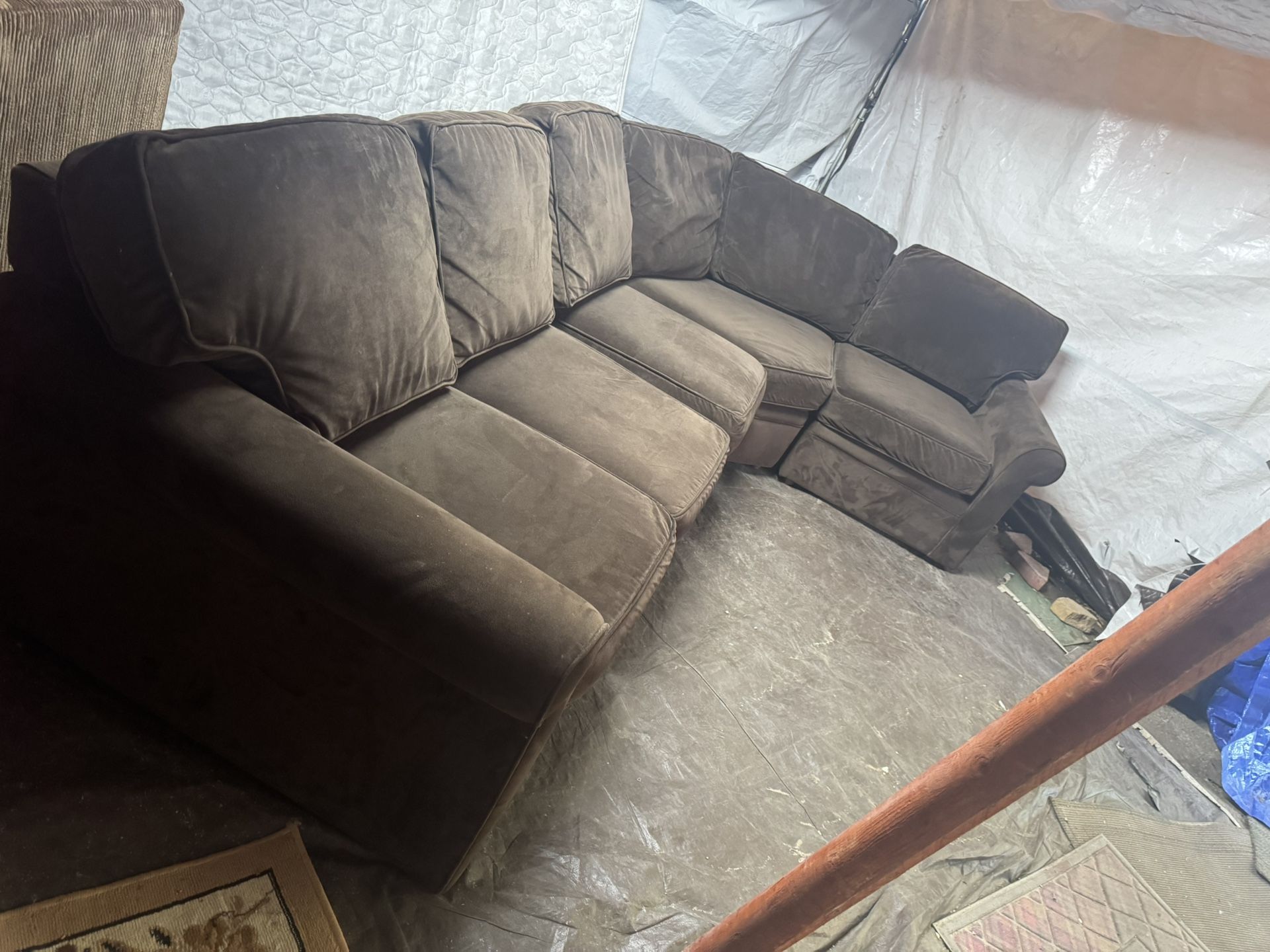 Brown Couch Great Condition Clean We Sell All The Time Delivery $40 Local